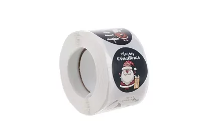 Naklejki świąteczne na rolce – 500 sztuk