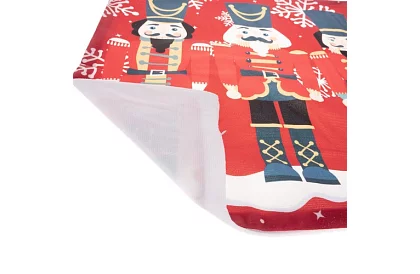 Dekoracyjna poszewka na poduszkę 45 × 45 cm – motyw Dziadka do Orzechów