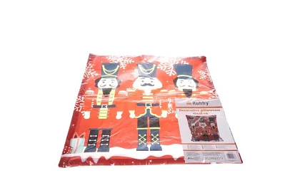 Dekoracyjna poszewka na poduszkę 45 × 45 cm – motyw Dziadka do Orzechów