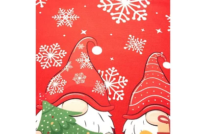 Dekoracyjna poszewka na poduszkę 45 × 45 cm – motyw skrzaty
