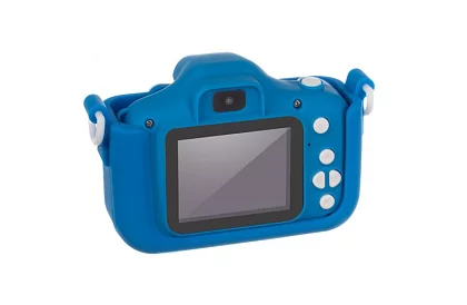 Aparat cyfrowy dla dzieci Full HD z kartą 32GB – niebieski