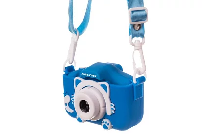 Aparat cyfrowy dla dzieci Full HD z kartą 32GB – niebieski