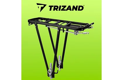 Hlinikowy bagażnik na rower – tylny bagażnik 35 kg