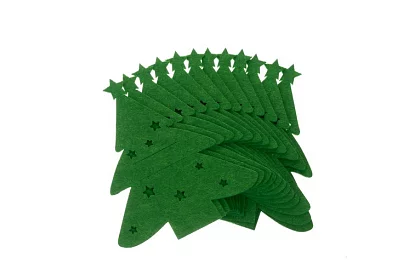 Kieszeń na sztućce na Boże Narodzenie 12 szt. – choinka