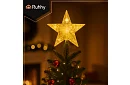 LED gwiazda na choinkę – ciepła biała