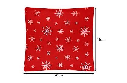 Dekoracyjna poszewka na poduszkę 40x40 cm – 4 sztuki wesołych świąt