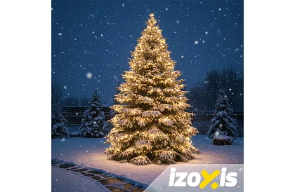 Świąteczny łańcuch LED 500 LED zewnętrzny - 35m ciepła biała