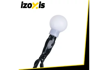 Świąteczny łańcuch LED Balls 300 LED zewnętrzny - 30m ciepła biała