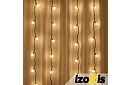 Świąteczny łańcuch LED Balls 300 LED zewnętrzny - 30m ciepła biała