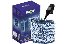 Świąteczny łańcuch LED 500 LED zewnętrzny - 35m biały