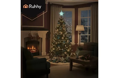 Sztuczna choinka z gęstymi igłami – 210 cm