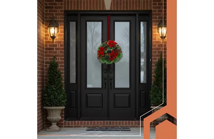 Wieniec świąteczny na drzwi, stół - 30 cm