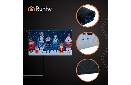 Wigilijna wycieraczka 75x45 cm