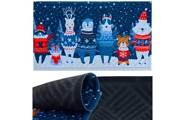 Wigilijna wycieraczka 75x45 cm