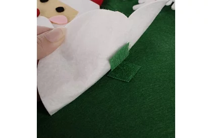 DIY filcowa choinka na ścianę - 90 cm