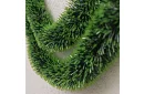 Długi łańcuch świąteczny – zielona girlanda 6 metrów