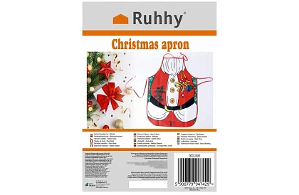 Fartuch szefa kuchni - motyw świąteczny