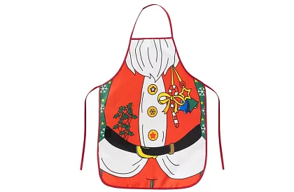 Fartuch szefa kuchni - motyw świąteczny