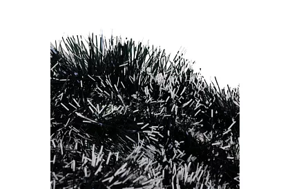 Długi łańcuch świąteczny – biało-zielona girlanda 6 metrów