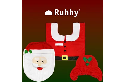 Zestaw łazienkowy na Boże Narodzenie – 3 sztuki