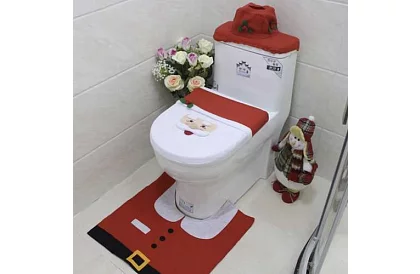 Zestaw łazienkowy na Boże Narodzenie – 3 sztuki