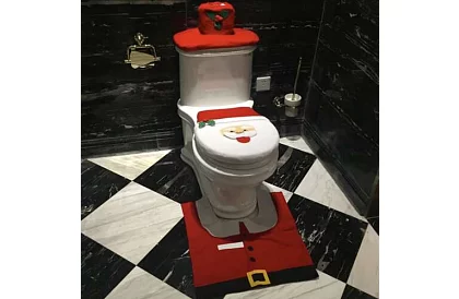 Zestaw łazienkowy na Boże Narodzenie – 3 sztuki