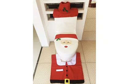 Zestaw łazienkowy na Boże Narodzenie – 3 sztuki