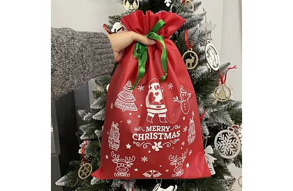 Torby prezentowe na prezenty świąteczne – 4 sztuki