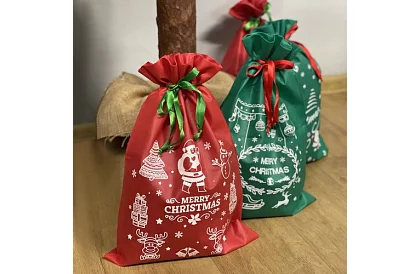 Torby prezentowe na prezenty świąteczne – 4 sztuki