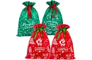 Torby prezentowe na prezenty świąteczne – 4 sztuki