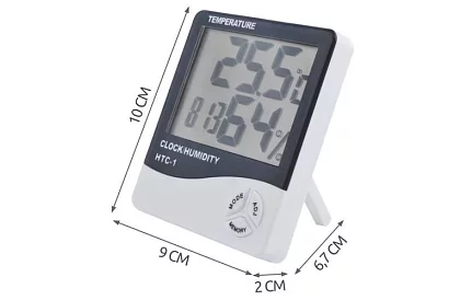 Zegary cyfrowe z higrometrem i termometrem