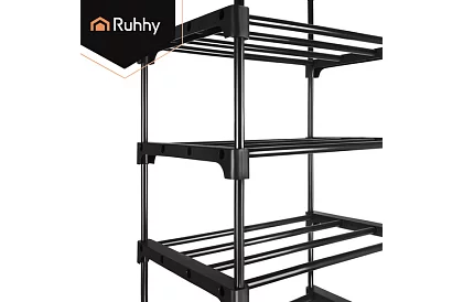 Regał przedsionkowy 174x45x30 cm – szafka na buty 10 półek