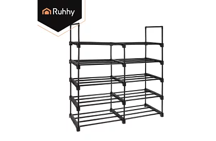 Regał przedsionkowy 174x45x30 cm – szafka na buty 10 półek