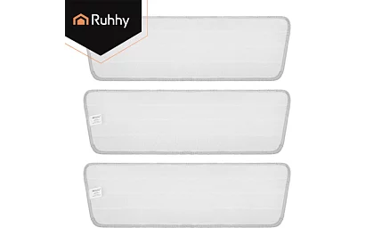 Płaski mop z rozpylaczem Ruhhy 300 ml + 3 ściereczki