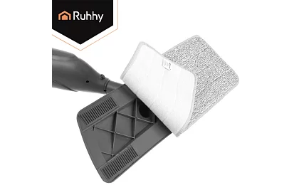 Płaski mop z rozpylaczem Ruhhy 300 ml + 3 ściereczki