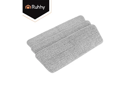 Płaski mop z rozpylaczem Ruhhy 300 ml + 3 ściereczki
