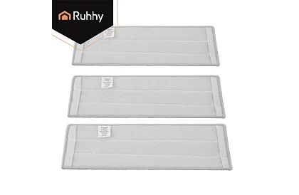 Praktyczny płaski mop + wiadro 8,5 litra – dwukomorowe z akcesoriami