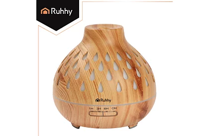 Aromatyczny dyfuzor Puri – nawilżacz powietrza 400 ml z podświetleniem LED