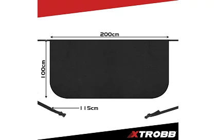 Zimowa osłona na samochód 200x100 cm – SUV, furgonetka