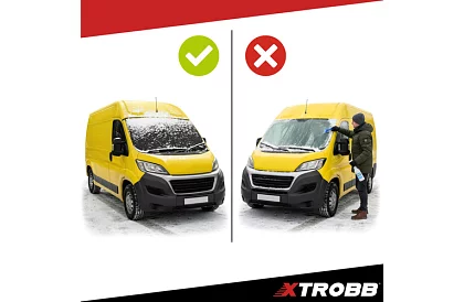 Zimowa osłona na samochód 200x100 cm – SUV, furgonetka