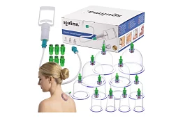 Zestaw chińskich baniek do bańkowania bez ognia – 12 sztuk