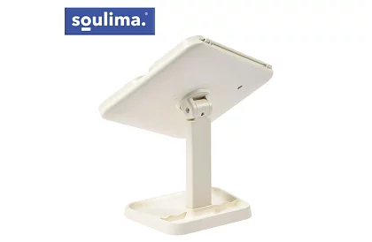 Lustro kosmetyczne powiększające z oświetleniem LED