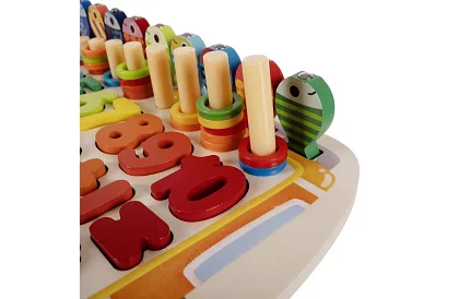 Drewniane zagadki dla dzieci – sorter kształtów