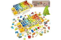 Drewniane zagadki dla dzieci – sorter kształtów