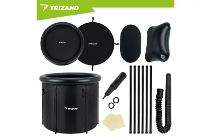 Beczka do hartowania 320 litrów - zimowa beczka + akcesoria