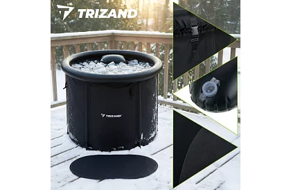 Beczka do hartowania 320 litrów - zimowa beczka + akcesoria