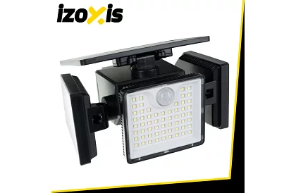 Lampa solarna 167 LED, 500 lm z pilotem