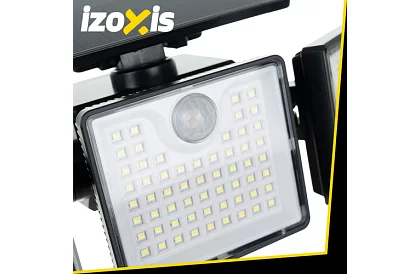 Lampa solarna 167 LED, 500 lm z pilotem