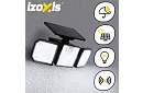Lampa solarna 167 LED, 500 lm z pilotem