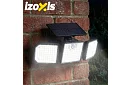 Lampa solarna 167 LED, 500 lm z pilotem